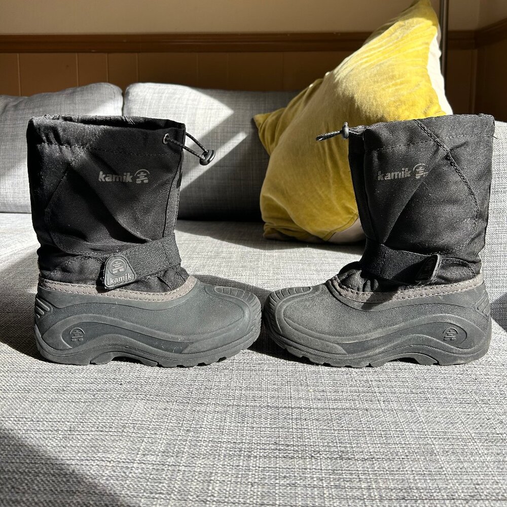 Kamik Snowfox Pac Waterproof Insulated Boots kids size 1 (EU 32)